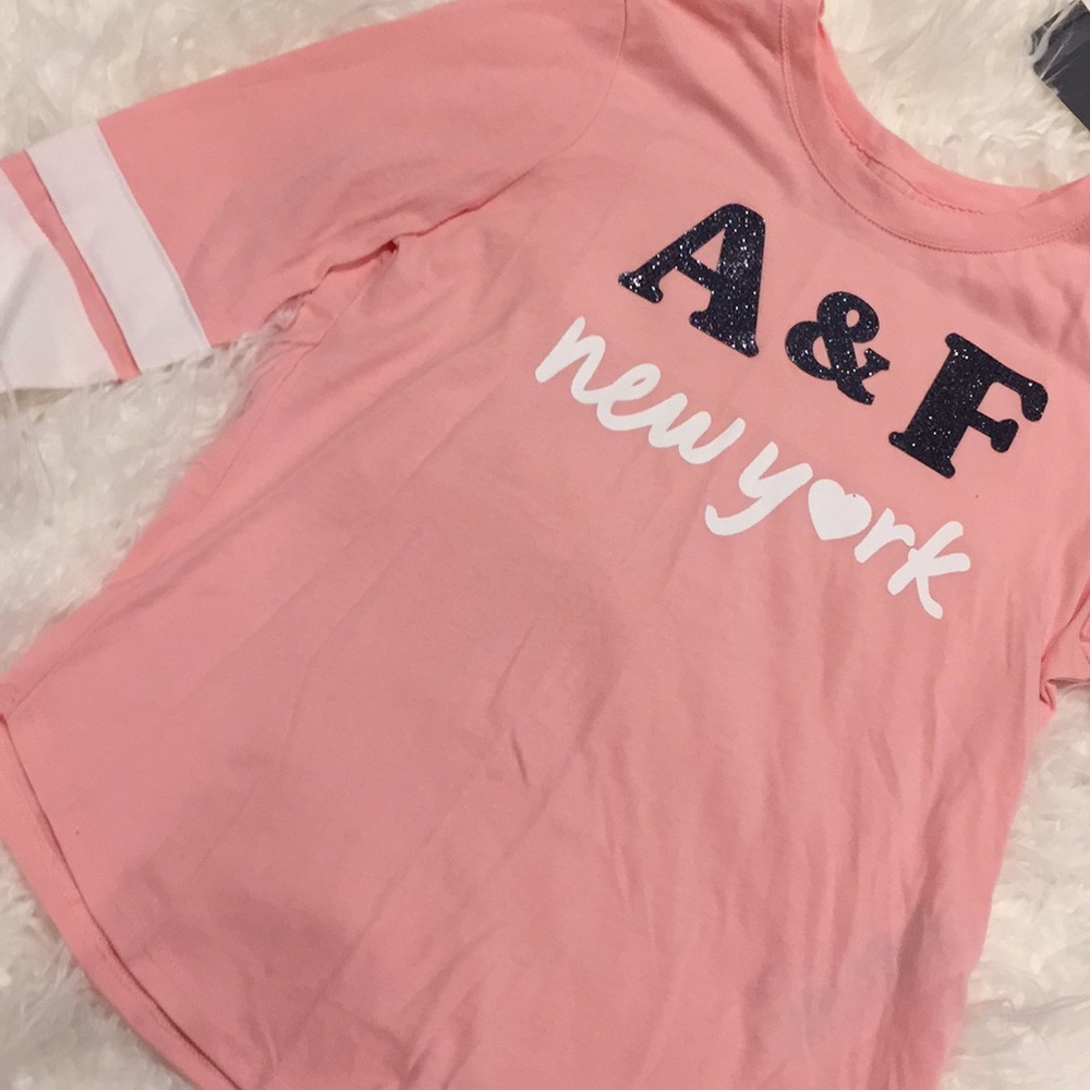 Abercrombie and Fitch pink long sleeve.